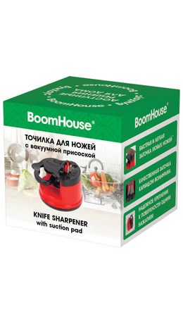 Точилка для ножей (ножеточка) ручная, на присоске, BOOMHOUSE (БУМХАУС), 701625