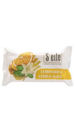 Мыло туалетное 100 г S'EIFE "Lemonade & Citrus juice" (Лимонад и Цитрусовый сок), КМЗ, штампованное