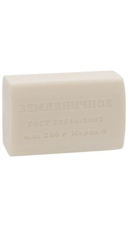 Мыло туалетное 200 г "Земляничное", КМЗ, ординарное, цветная обертка