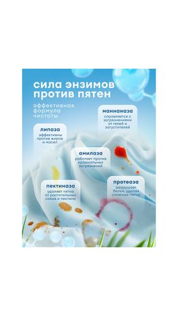 Гель для стирки белья концентрированный, c пятновыводителем, гипоаллергенный, 5 л, CRISPI by GRASS, 125951
