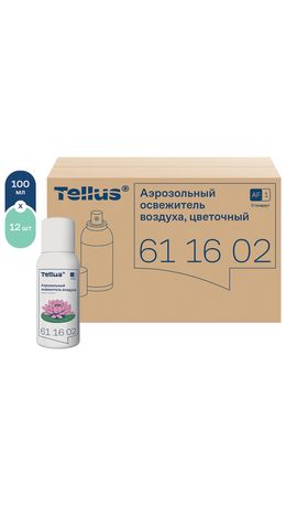 Сменный баллон 100мл Tellus/TORK (Система АF1) СТАНДАРТ, цветочный аромат, 611602