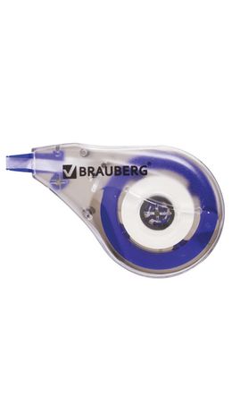 Корректирующая лента BRAUBERG, 4 мм х 8 м, в упаковке с европодвесом, 220640