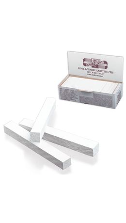 Мел белый KOH-I-NOOR (Чехия), набор 100 шт., квадратный, 11150200000