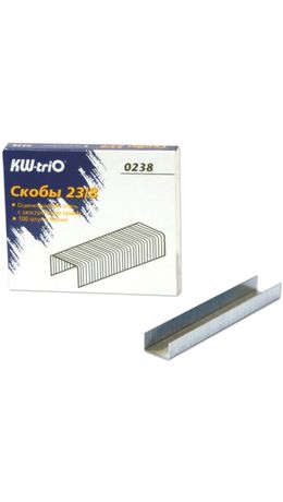 Скобы для степлера KW-trio №23/8, 1000 шт., -0238