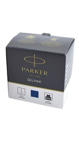 Чернила PARKER (Германия) "Bottle Quink", 57 мл, 1950376, синие