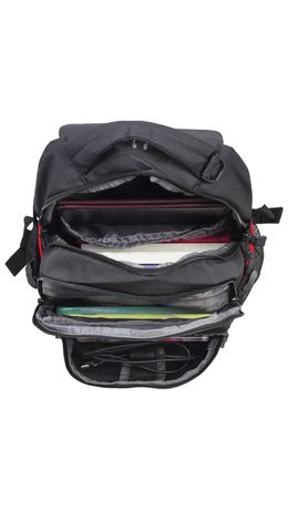 Рюкзак B-PACK "S-06" (БИ-ПАК) универсальный, уплотненная спинка, облегченный, черный, 46х32х15 см, 226953