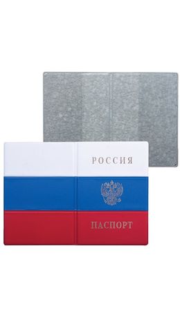 Обложка "Паспорт России Флаг", ПВХ, "ДПС", 2203.Ф