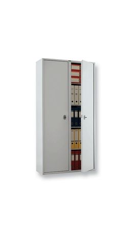 Шкаф металлический для документов ПРАКТИК "SL-185/2", 1800х920х340 мм, 2 отделения, 85 кг, сварной
