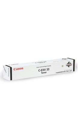 Тонер CANON (C-EXV33BK) iR2520/2520i/2525/2525i/2530/2530i, черный, ориг., 700 г, ресурс 14600 стр., 2785B002