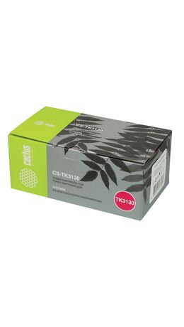 Тонер-картридж CACTUS (CS-TK3130) для KYOCERA FS-4200D/4300D/M3550idn, ресурс 25000 стр.