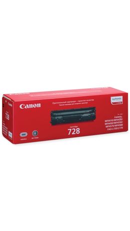 Картридж лазерный CANON (728) MF4410/4430/4450/4550dn/4570dn/4580dn, оригинальный, ресурс 2100 стр., 3500B002