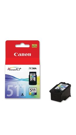 Картридж струйный CANON (CL-511) Pixma MP240/MP260/MP480, цветной, оригинальный, ресурс 244 стр., 2972B007