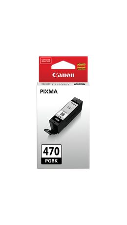 Картридж струйный CANON (PGI-470PGBK) PIXMA MG5740/MG6840/MG7740, черный пигментный, оригинальный, ресурс 300 стр., 0375C001