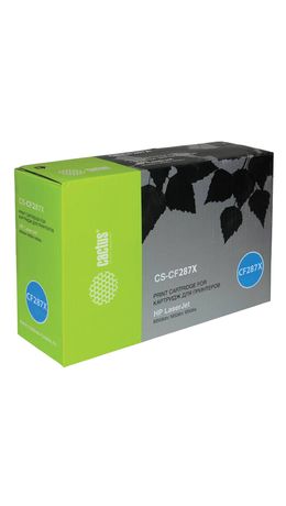Картридж лазерный CACTUS (CS-CF287X) для HP LaserJet M506dn/M506x/M527dn, ресурс 18000 стр.