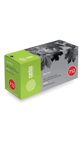 Картридж лазерный CACTUS (CS-C712) для CANON LBP-3010/3100, ресурс 1500 стр., CS-C712S