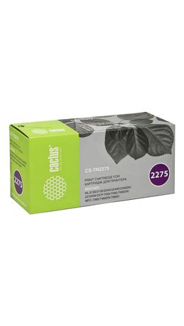 Картридж лазерный CACTUS (CS-TN2275) для BROTHER HL-2240R/2250/DCP-7060/7065, ресурс 2600 стр., CS-TN2275S