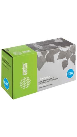 Картридж лазерный CACTUS (CS-CF283A) для HP LaserJet Pro M125/M201/M127/M225, ресурс 1500 стр.