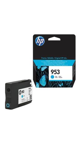 Картридж струйный HP (F6U12AE) Officejet Pro 8710/8210, №953, голубой, ресурс 700 стр., оригинальный
