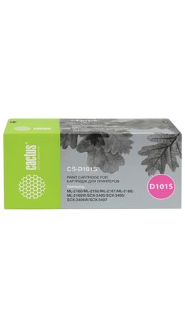 Картридж лазерный CACTUS (CS-D101S) для SAMSUNG ML2160/65/SCX-3400/3405, ресурс 1500 стр., CS-D101SS