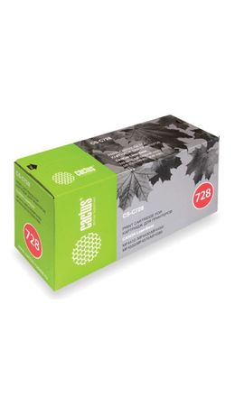Картридж лазерный CACTUS (CS-C728) для CANON MF4410/4430/4450/4550dn/4580dn, ресурс 2100 стр., CS-C728S