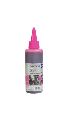 Чернила CACTUS (CS-EPT6733) для СНПЧ EPSON L800/L810/L850/L1800, пурпурные, 0,1 л