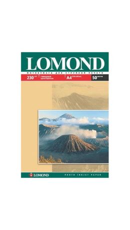Фотобумага LOMOND для струйной печати, A3, 230 г/м2, 50 л., односторонняя глянцевая, 0102025