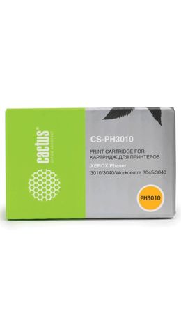 Картридж лазерный CACTUS (CS-PH3010) для XEROX Phaser 3010/WC3045, черный, ресурс 1000 стр.