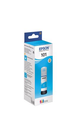 Чернила EPSON (T03V24), для СНПЧ, L4150/ L4160/ L6160/ L6170/ L6190, голубые, 70 мл, ОРИГИНАЛЬНЫЕ, C13T03V24A