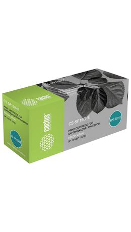 Картридж лазерный CACTUS (CS-SP150HE) для RICOH SP150/SP150w/SP150SU/SP150SUw, ресурс 1500 стр.