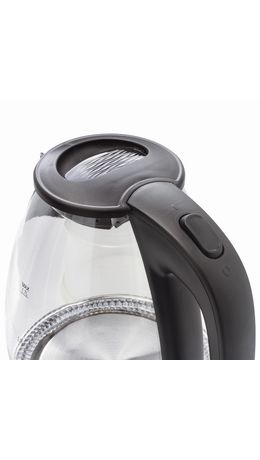 Чайник SONNEN KT-1786, 1,7 л, 2200 Вт, закрытый нагревательный элемент, стекло, 453422