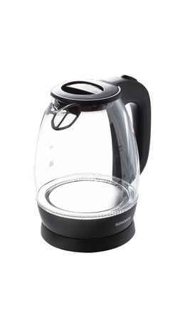 Чайник SONNEN KT-1786, 1,7 л, 2200 Вт, закрытый нагревательный элемент, стекло, 453422