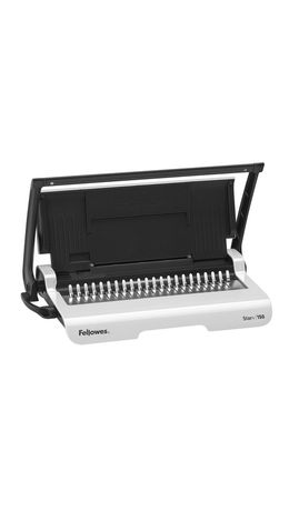 Переплетная машина для пластиковой пружины FELLOWES STAR+, пробивавет 15 листов, сшивает 150 листов, FS-56275