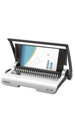 Переплетная машина для пластиковой пружины FELLOWES STAR+, пробивавет 15 листов, сшивает 150 листов, FS-56275