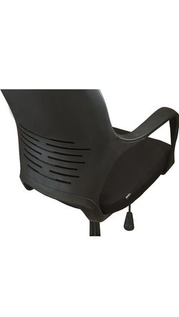 Кресло офисное BRABIX "Galaxy EX-519", ткань, черное/терракотовое, 531570