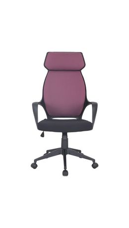 Кресло офисное BRABIX "Galaxy EX-519", ткань, черное/терракотовое, 531570