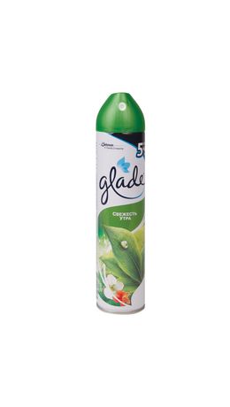 Освежитель воздуха аэрозольный 300 мл, GLADE (Глейд) "Свежесть утра"