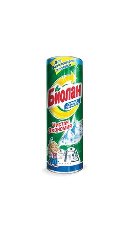 Чистящее средство 400 г, БИОЛАН "Горная свежесть", порошок, 33-6