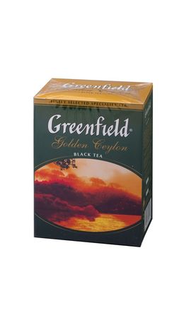Чай GREENFIELD (Гринфилд) "Golden Ceylon ОРА", черный, листовой, 100 г, 0351