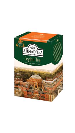 Чай AHMAD (Ахмад) "Ceylon Tea OP", черный листовой, картонная коробка, 200 г, 1289