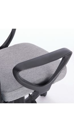 Кресло оператора BRABIX Jet MG-315, с подлокотниками, серое, XXXXXX