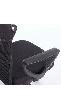 Кресло оператора BRABIX Jet MG-315, с подлокотниками, черное, XXXXXX