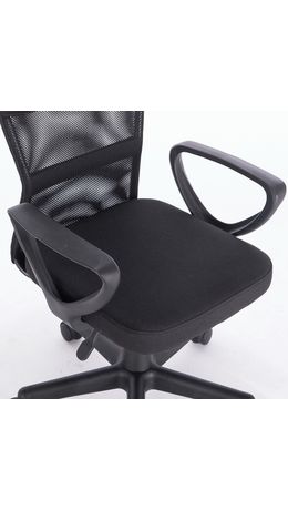 Кресло оператора BRABIX Jet MG-315, с подлокотниками, черное, XXXXXX