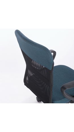 Кресло оператора BRABIX Jet MG-315, с подлокотниками, синее, XXXXXX