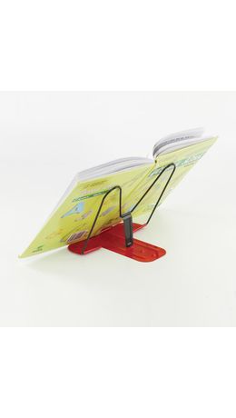 Подставка для книг ЮНЛАНДИЯ ПРЕМИУМ, металлическая, ассорти, европодвес, 236902