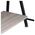 Стол на металлокаркасе BRABIX "LOFT CD-004" (ш1200*г535*в1110мм), 3 полки, цвет дуб антик, 641219
