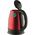 Чайник SCARLETT SC-EK21S76, 2 л, 1800Вт, закрытый нагревательный элемент, сталь, красный